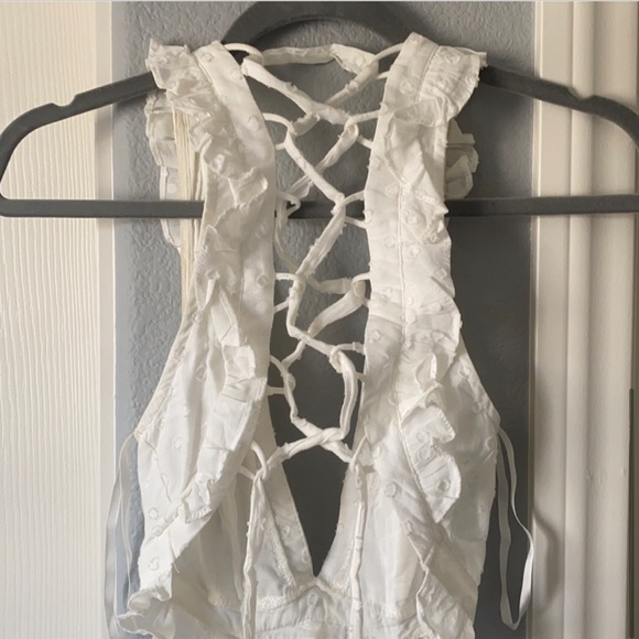 Hello Molly Polka Dot Cutout Mini Dress - Picture 3 of 3